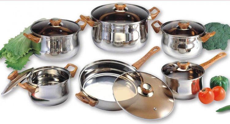 12 Piece Cookware Set - Click Image to Close